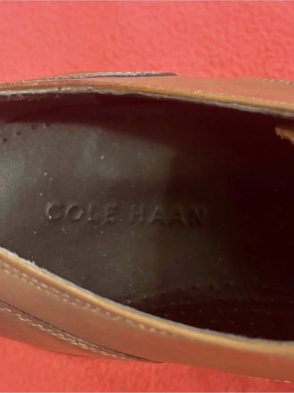 Cole Haan Zerogrand men’s oxford brown leather shoes US13 excellent condition